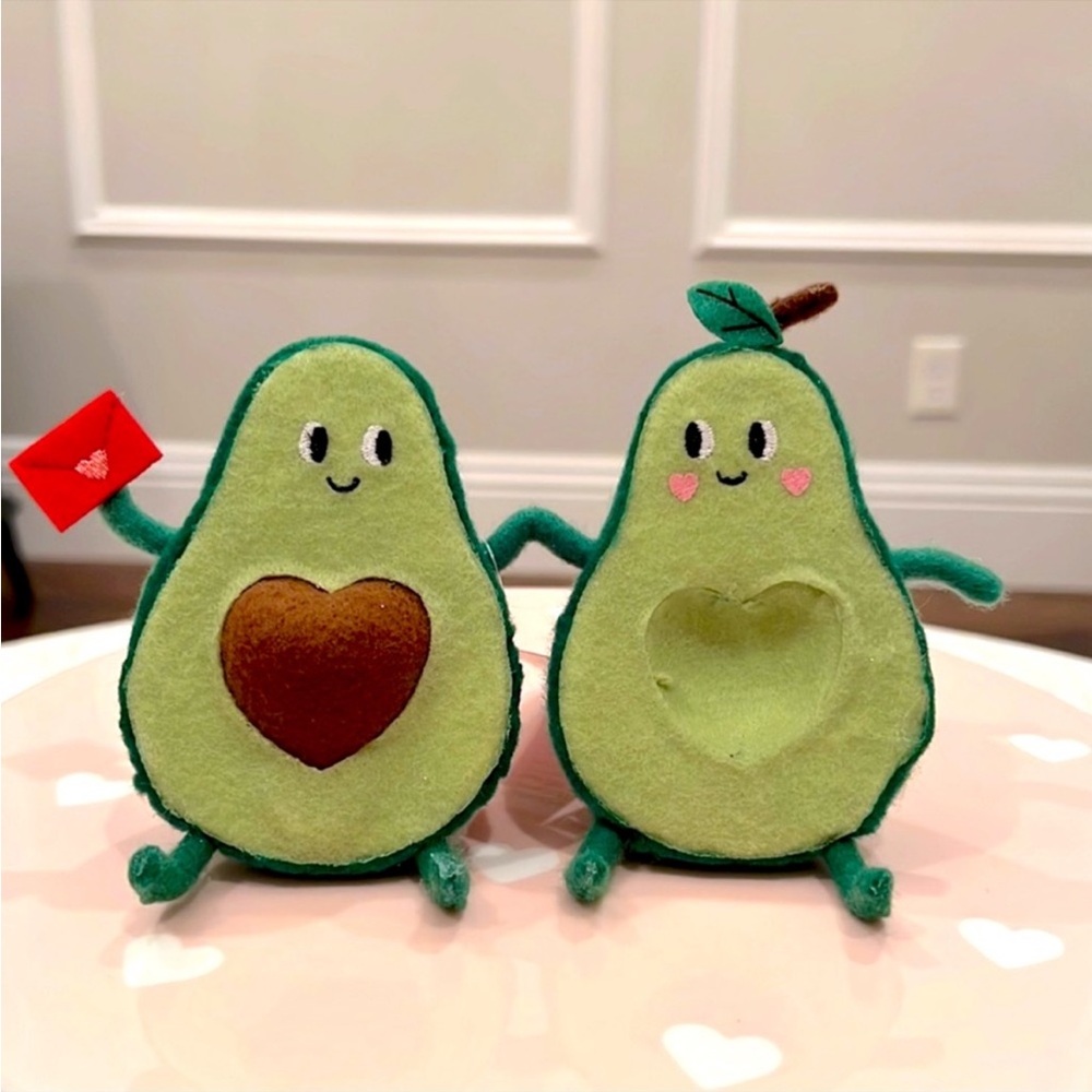 NWT Target Spritz Valentine 2024 Avocado Felt Duo